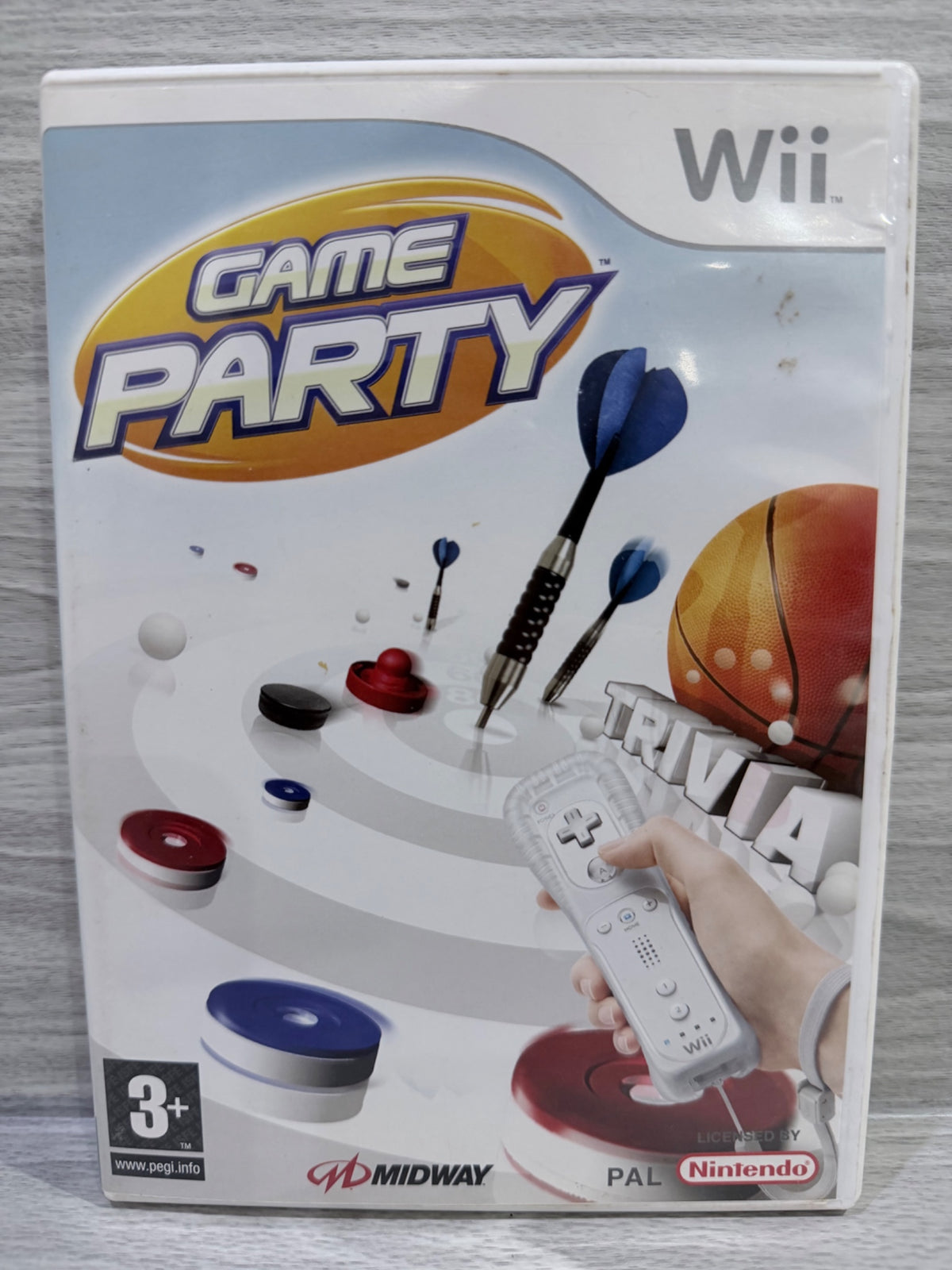 Game Party Nintendo Wii No Manual PAL UK Tested Working