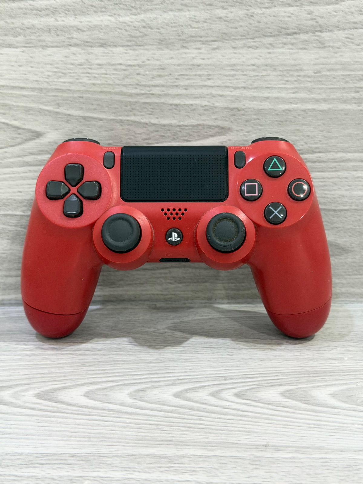 Sony PlayStation 4 Original 500GB Black Console Genuine Red Controller Tested