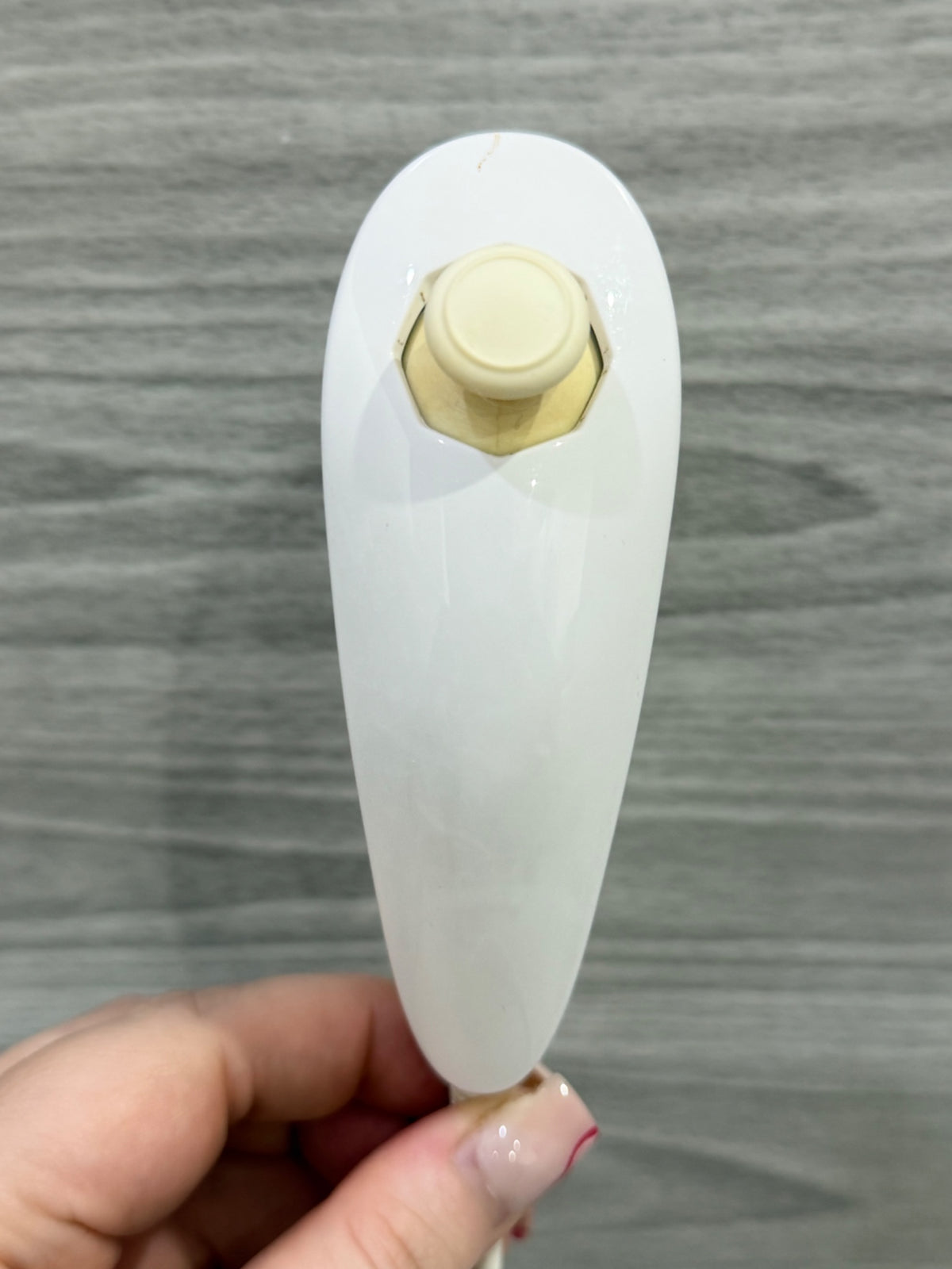 Nintendo Wii/Wii U Official Nunchuck White White Controller Original Tested