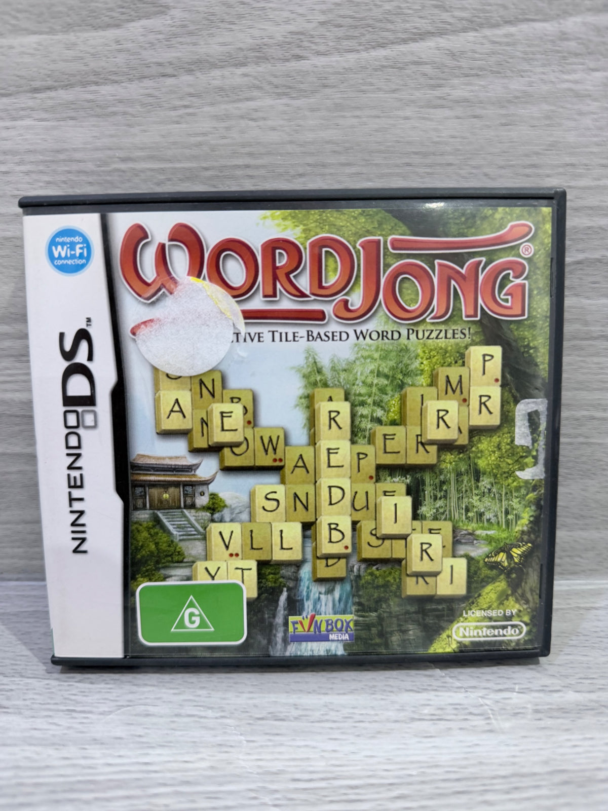 Wordjong Nintendo DS Complete With Manual PAL UK Tested Working