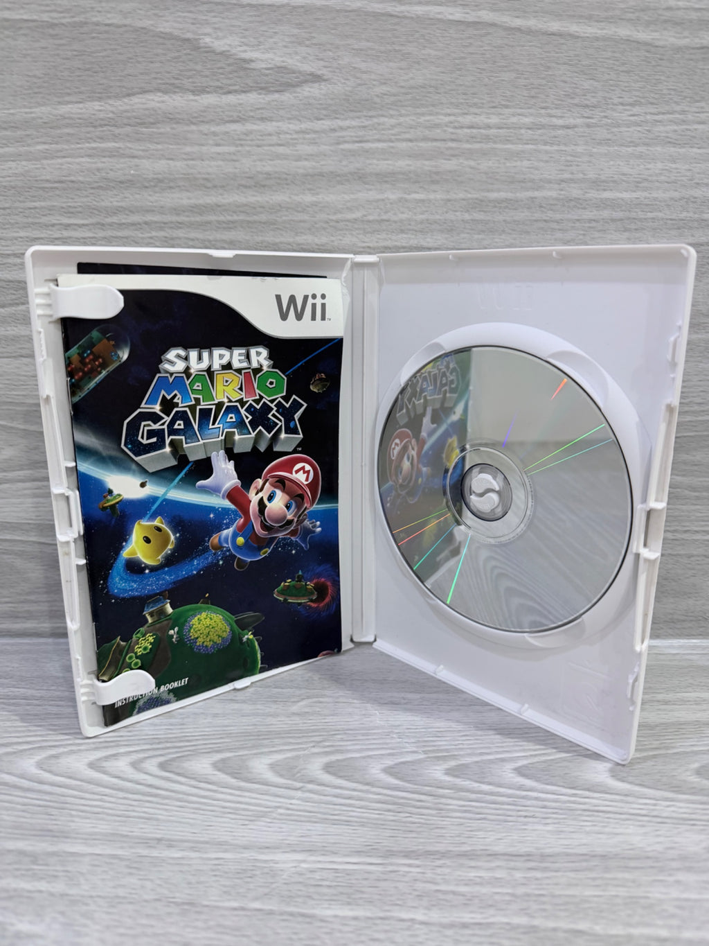Super Mario Galaxy Nintendo Wii Complete With Manual PAL UK Tested Working