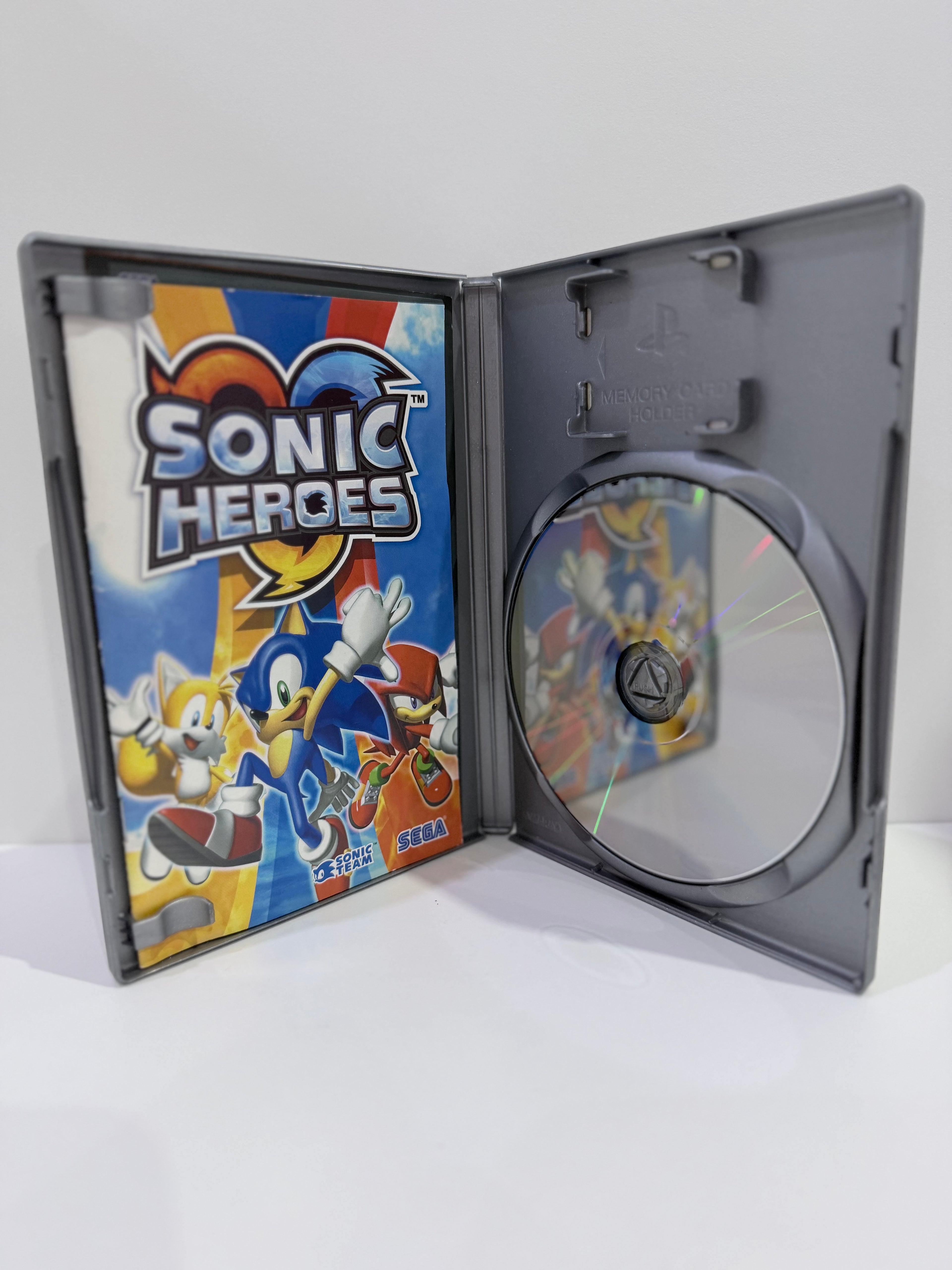 Sonic Heroes Platinum Sony PlayStation 2 Complete With Manual PAL UK Tested