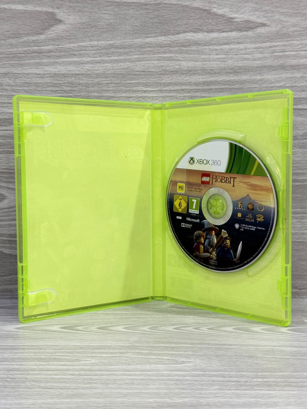 Lego: The Hobbit Microsoft Xbox 360 No Manual PAL UK Tested Working