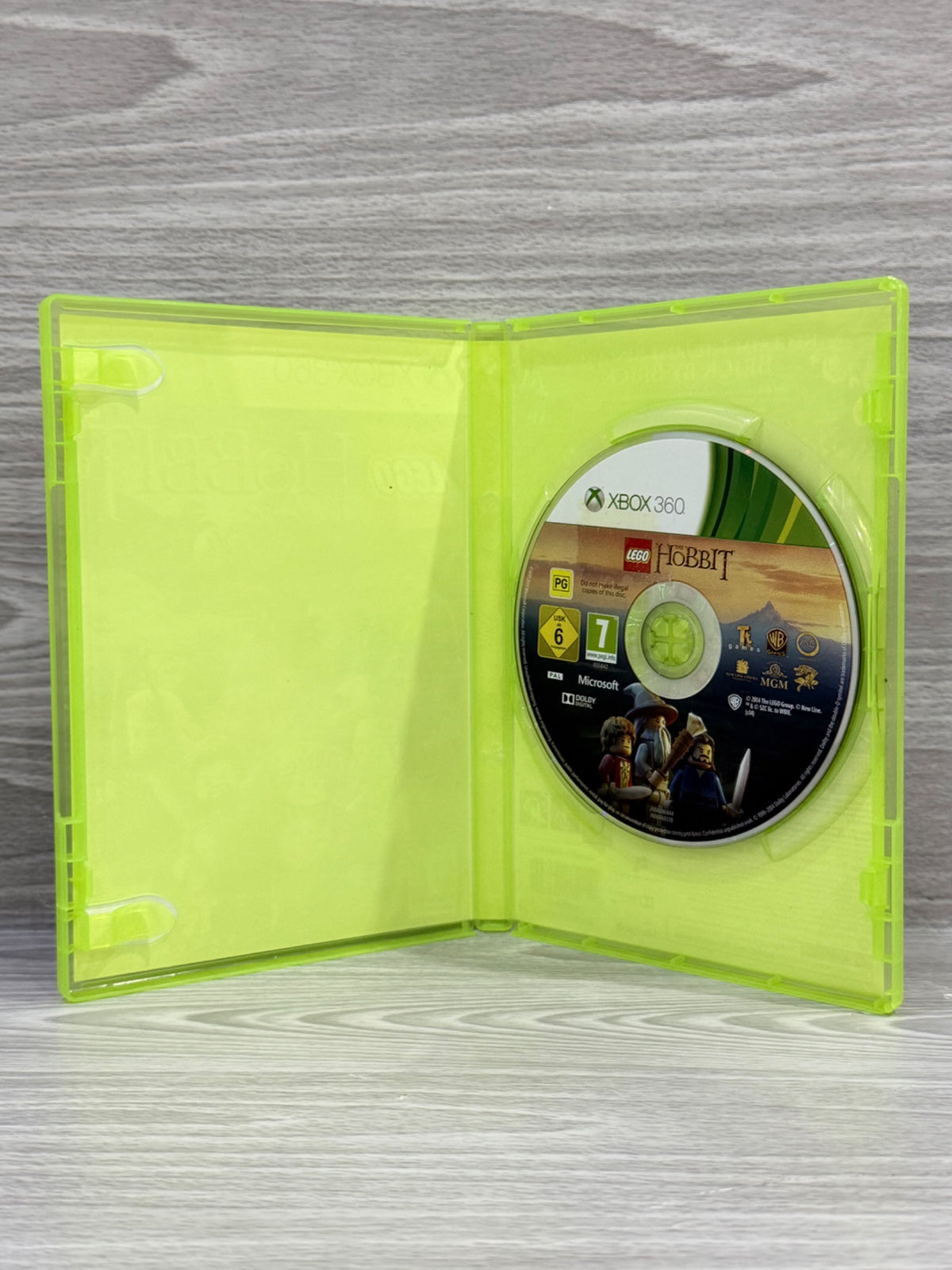 Lego: The Hobbit Microsoft Xbox 360 No Manual PAL UK Tested Working