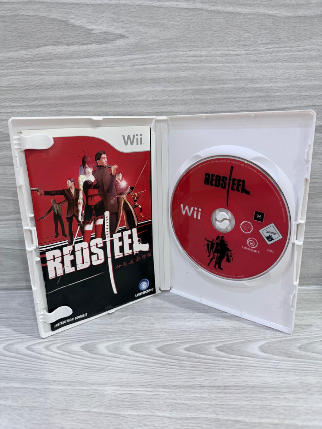 Red Steel Nintendo Wii Complete With Manual PAL UK Tested Working