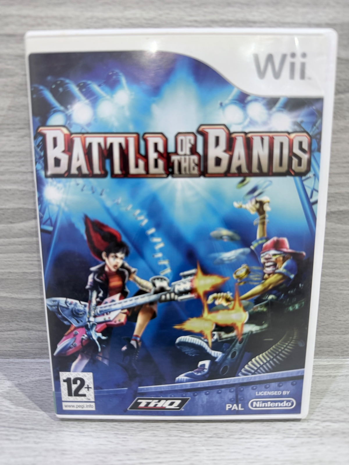 Battle Of The Bands Nintendo Wii Complete With Manual PAL UK Tested Working