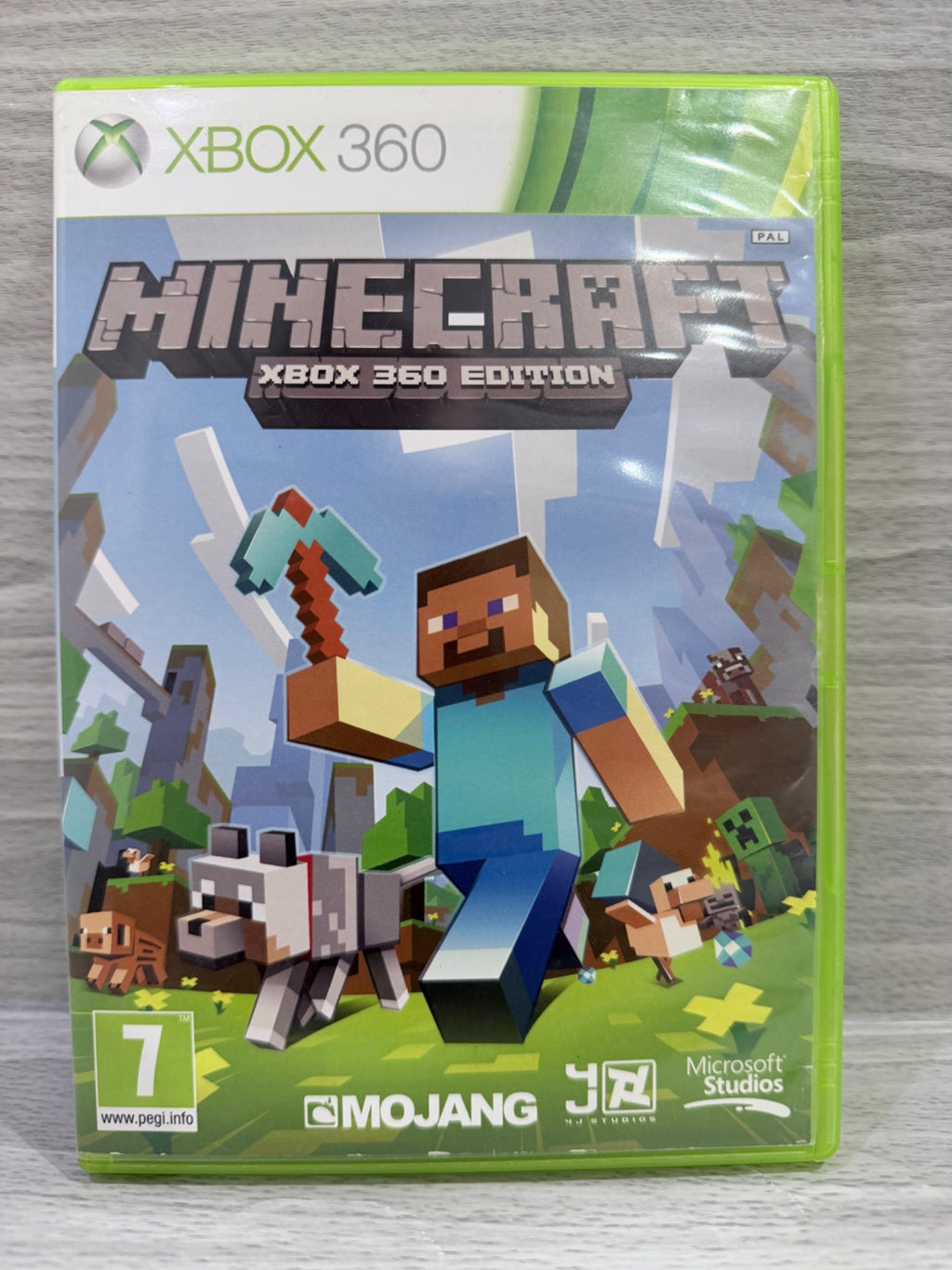 Minecraft Microsoft Xbox 360 No Manual PAL UK Tested Working