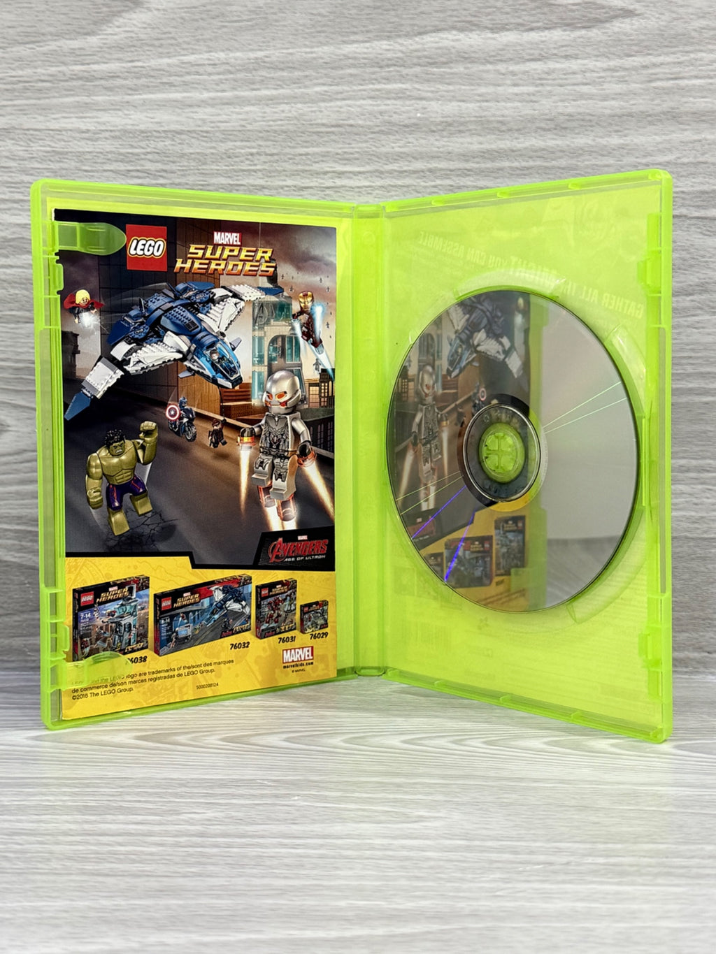 LEGO Marvel Avengers Microsoft Xbox 360 Complete With Manual PAL UK Tested