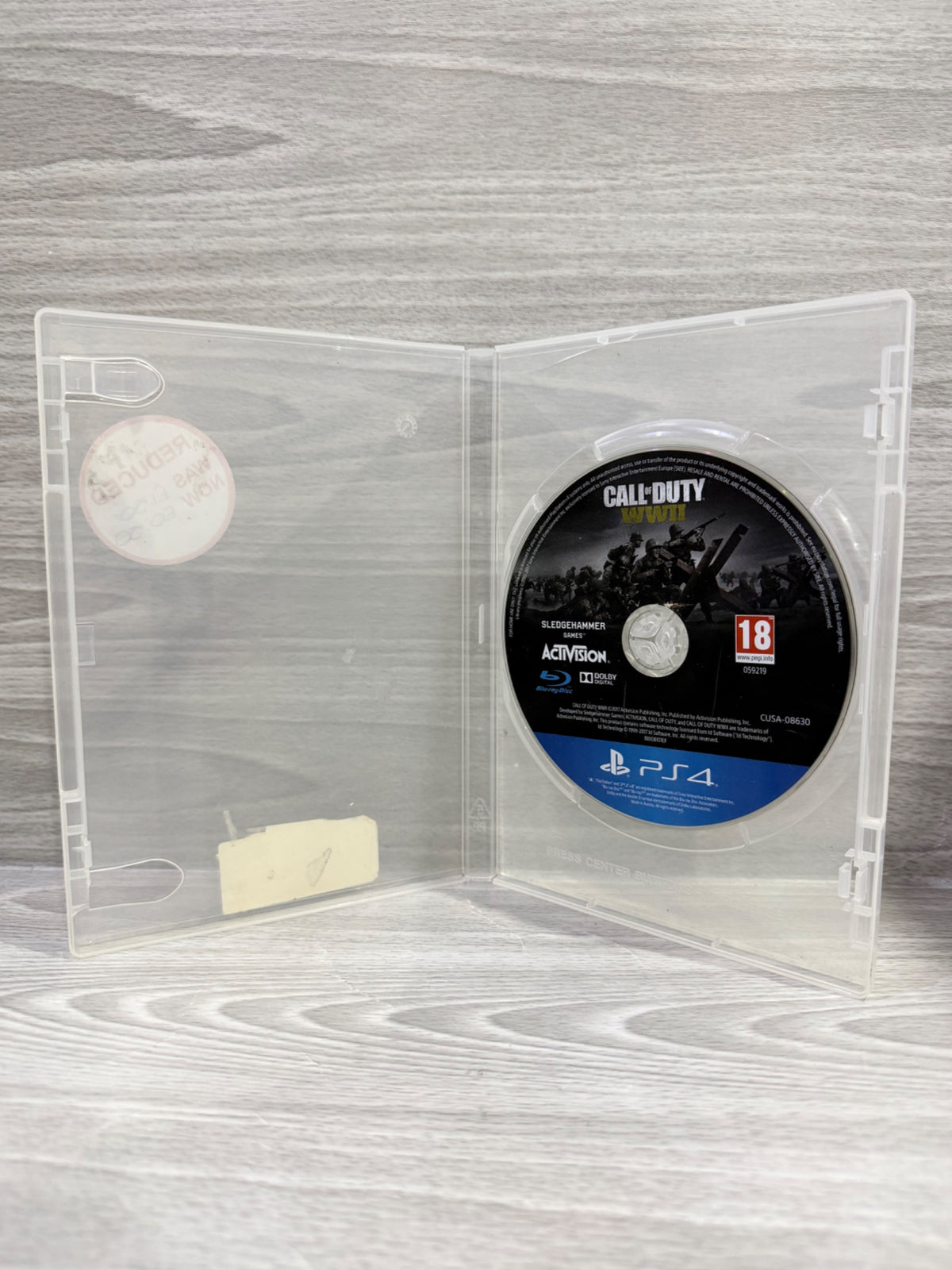 Call of Duty: WWII (No DLC) Sony PlayStation 4 Disc Only PAL UK Tested Working