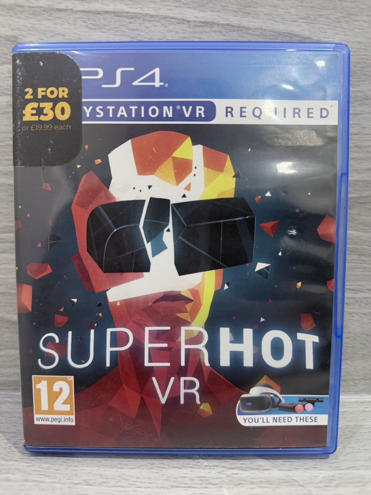 Superhot (PSVR) Sony PlayStation 4 Boxed PAL UK Tested Working