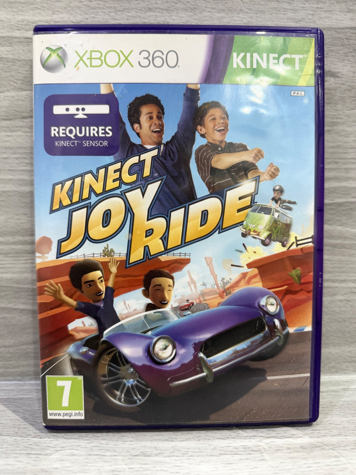 Kinect Joyride Microsoft Xbox 360 Complete With Manual PAL UK Tested Working