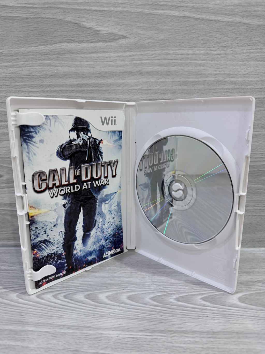Call Of Duty World At War (15) Nintendo Wii Complete With Manual PAL UK Tested