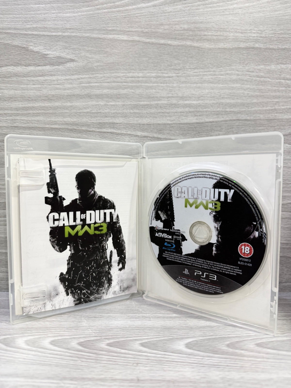 Call Of Duty Modern Warfare 3 (18) PS3 Complete With Manual PAL UK Tested