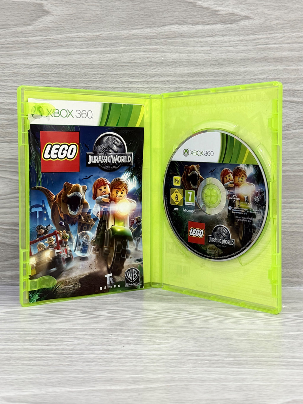 LEGO Jurassic World (No Figure) Xbox 360 Complete With Manual PAL UK Tested