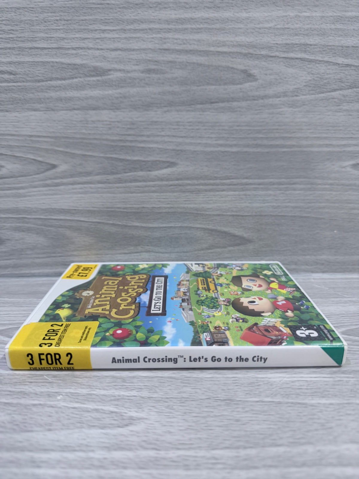 Animal Crossing Lets Go To The City (Game Only) Wii PAL UK Tested