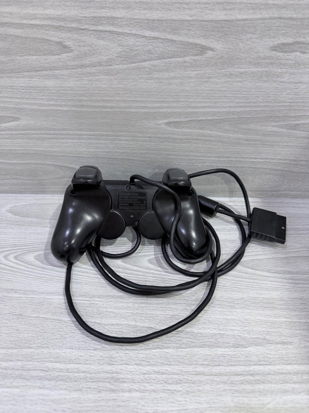 Sony PlayStation 2 Original Black Console Genuine Black Controller Tested