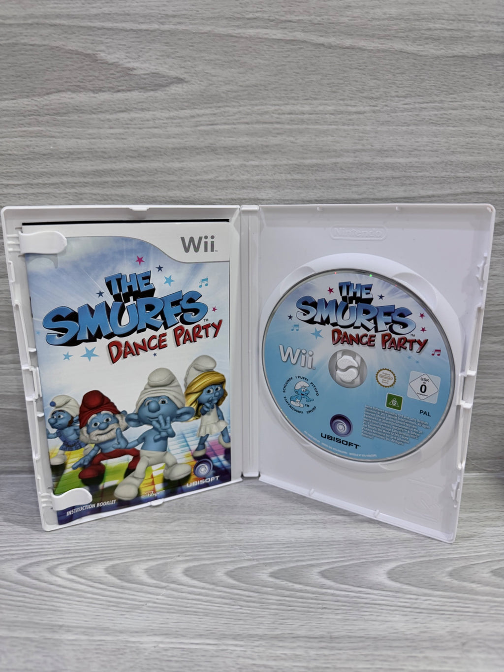 Smurfs, The - Dance Party Nintendo Wii Complete With Manual PAL UK Tested