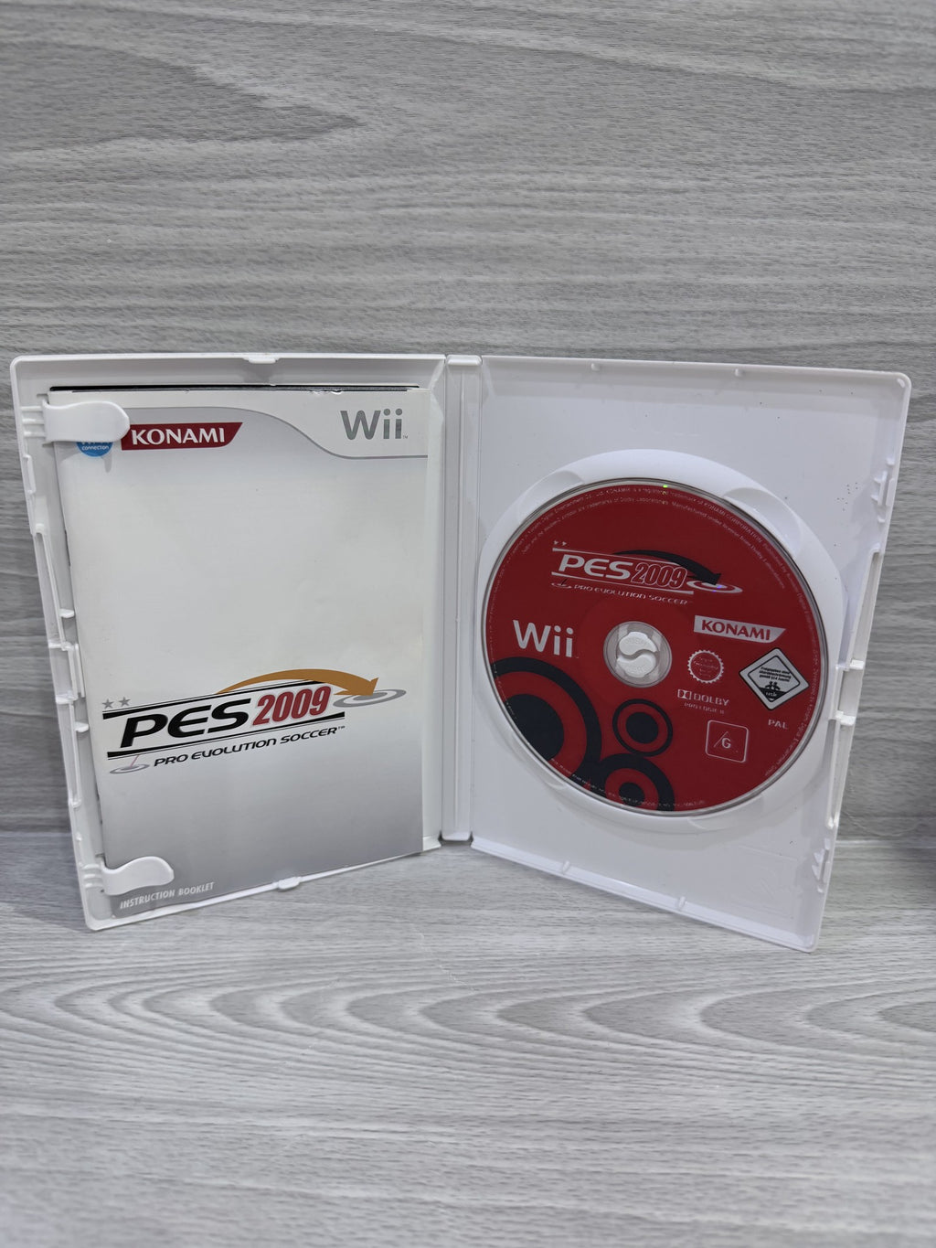 Pro Evolution Soccer 2009 Nintendo Wii Complete With Manual PAL UK Tested
