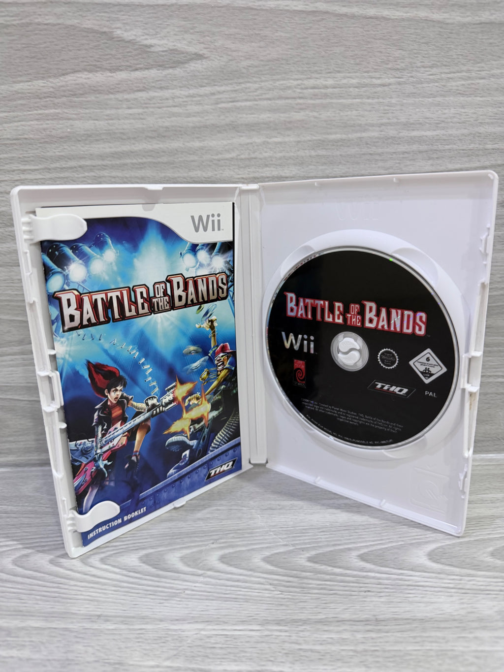 Battle Of The Bands Nintendo Wii Complete With Manual PAL UK Tested Working