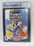 Sonic Heroes Platinum Sony PlayStation 2 Complete With Manual PAL UK Tested