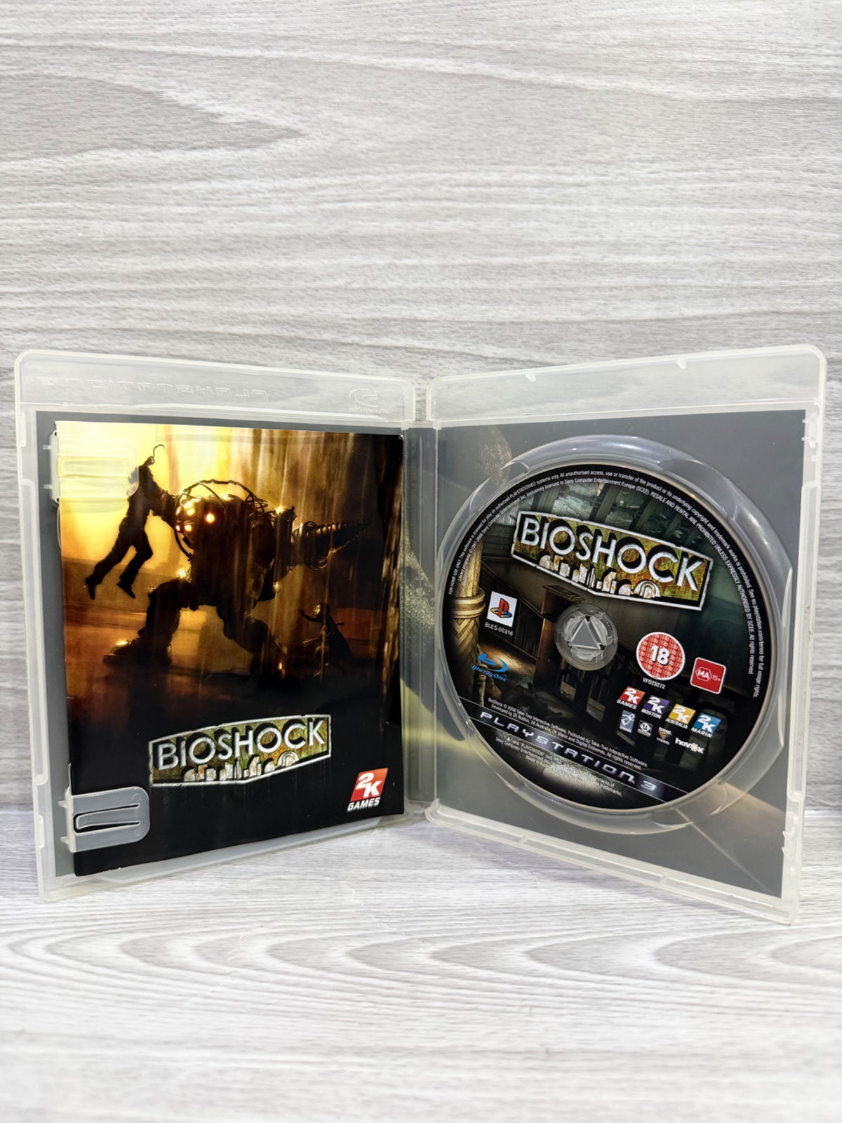 Bioshock (18) Sony PlayStation 3 Complete With Manual PAL UK Tested Working