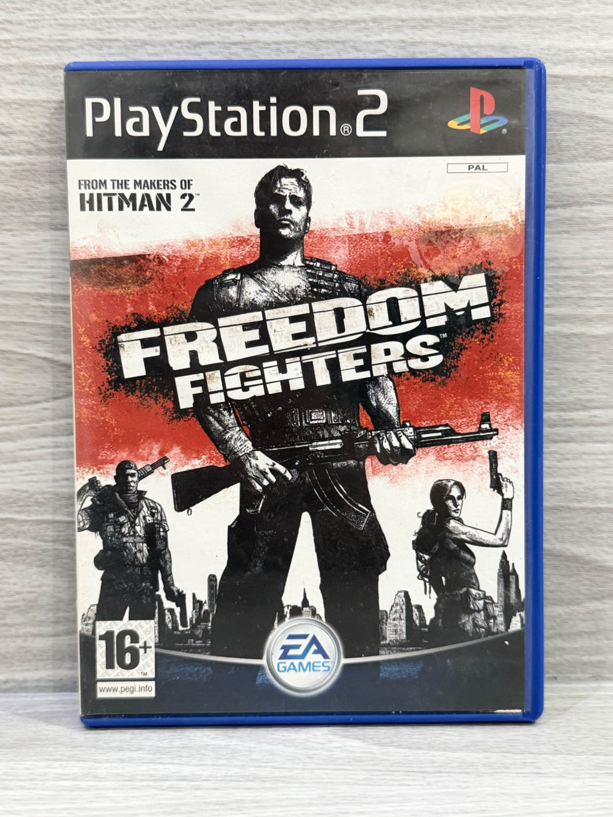 Freedom Fighters Sony PlayStation 2 Complete With Manual PAL UK Tested Working
