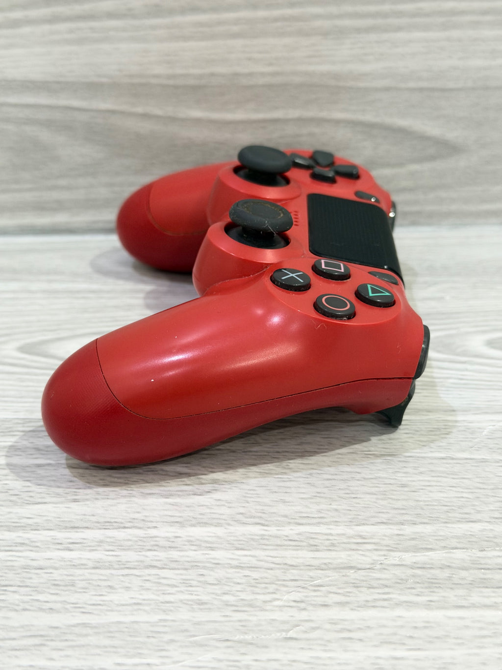 Sony PlayStation 4 Original 500GB Black Console Genuine Red Controller Tested