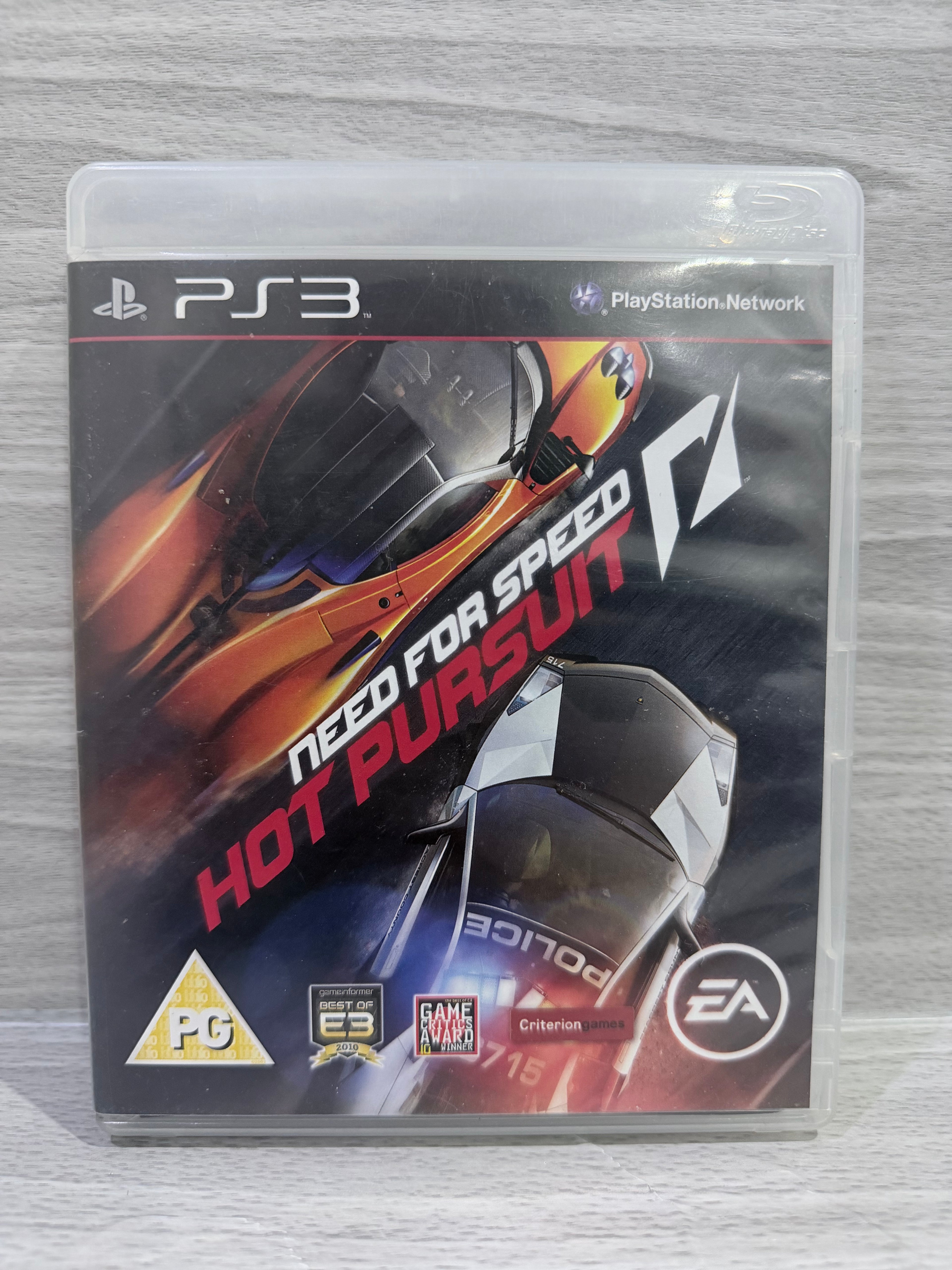 Need For Speed Hot Pursuit Sony PlayStation 3 Complete With Manual PAL UK Tested