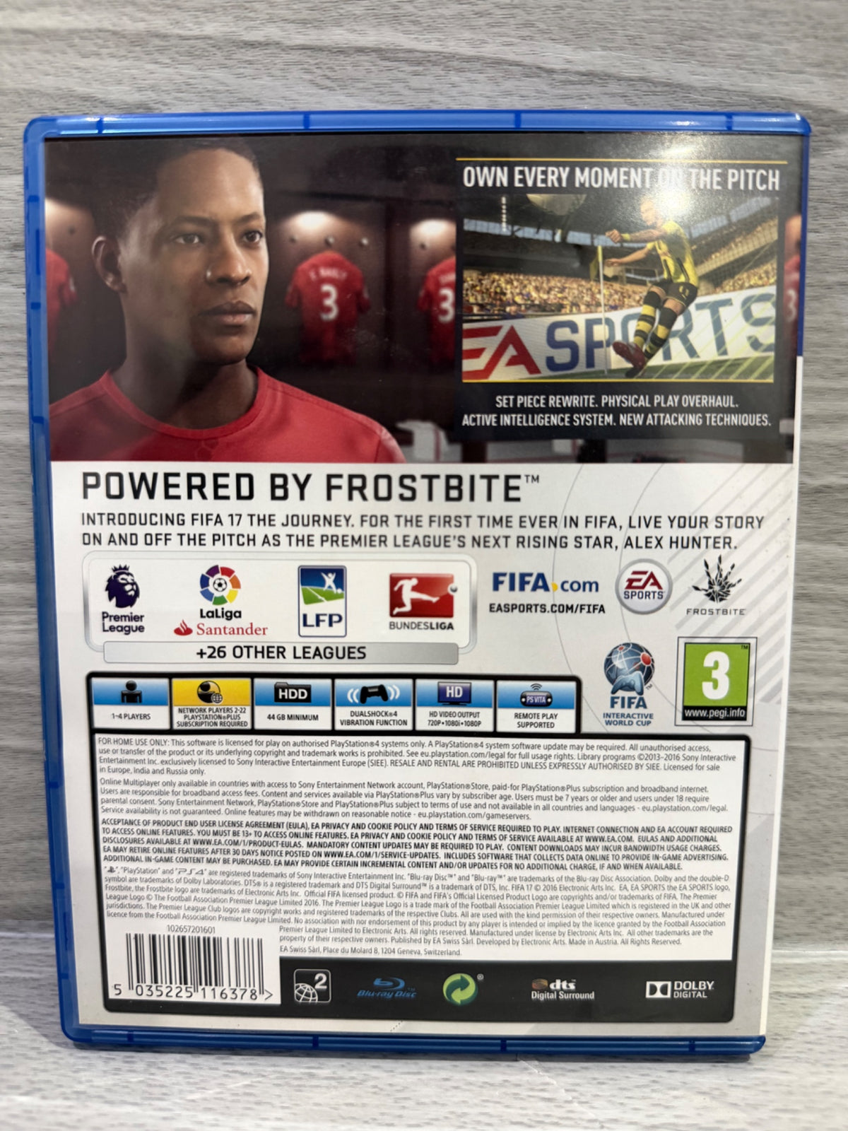 FIFA 17 Sony PlayStation 4 Boxed PAL UK Tested Working