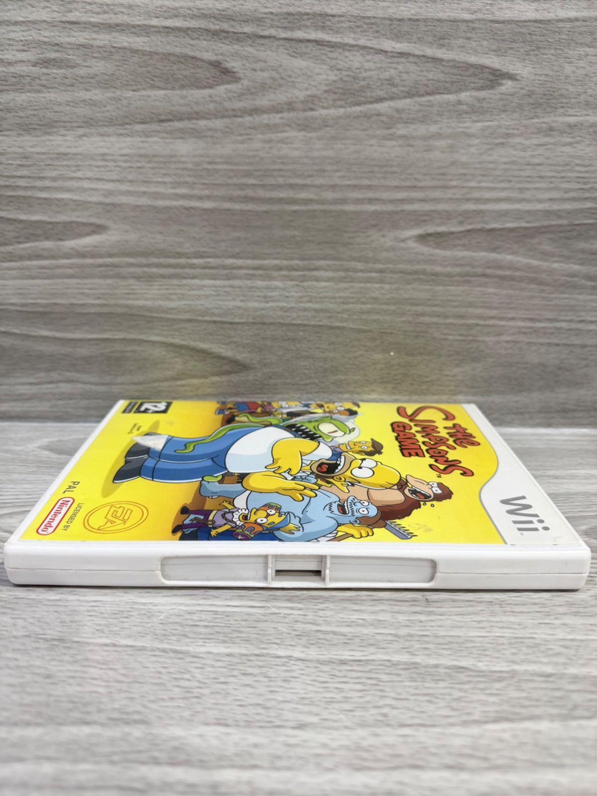 Simpsons Game, The Nintendo Wii Complete With Manual PAL UK Tested Working