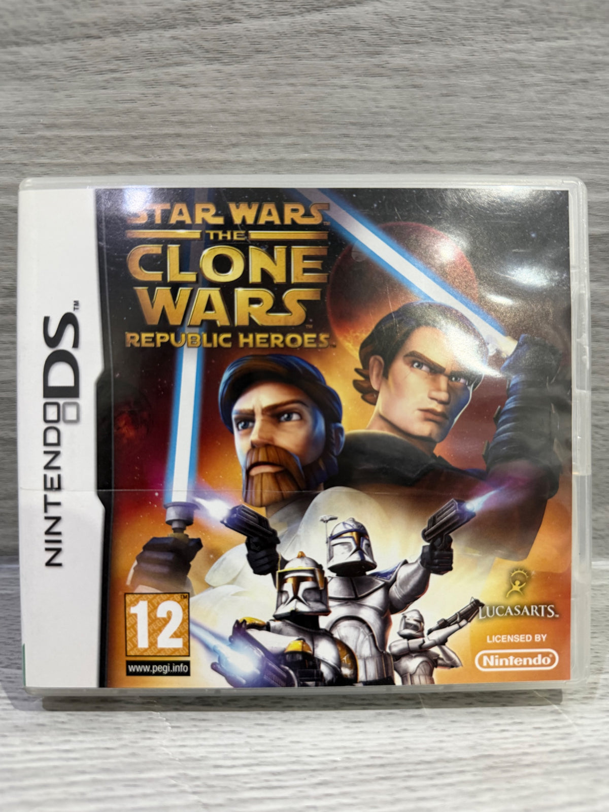 Star Wars Clone Wars: Republic Heroes DS Complete With Manual PAL UK Tested