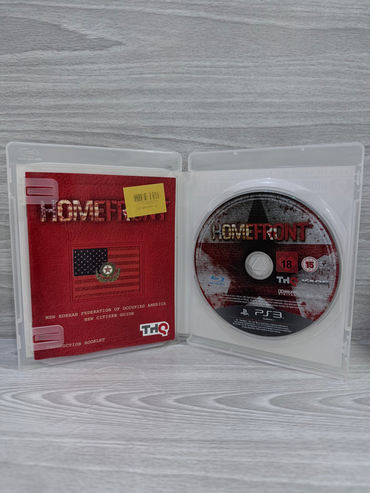Homefront Sony PlayStation 3 Complete With Manual PAL UK Tested Working