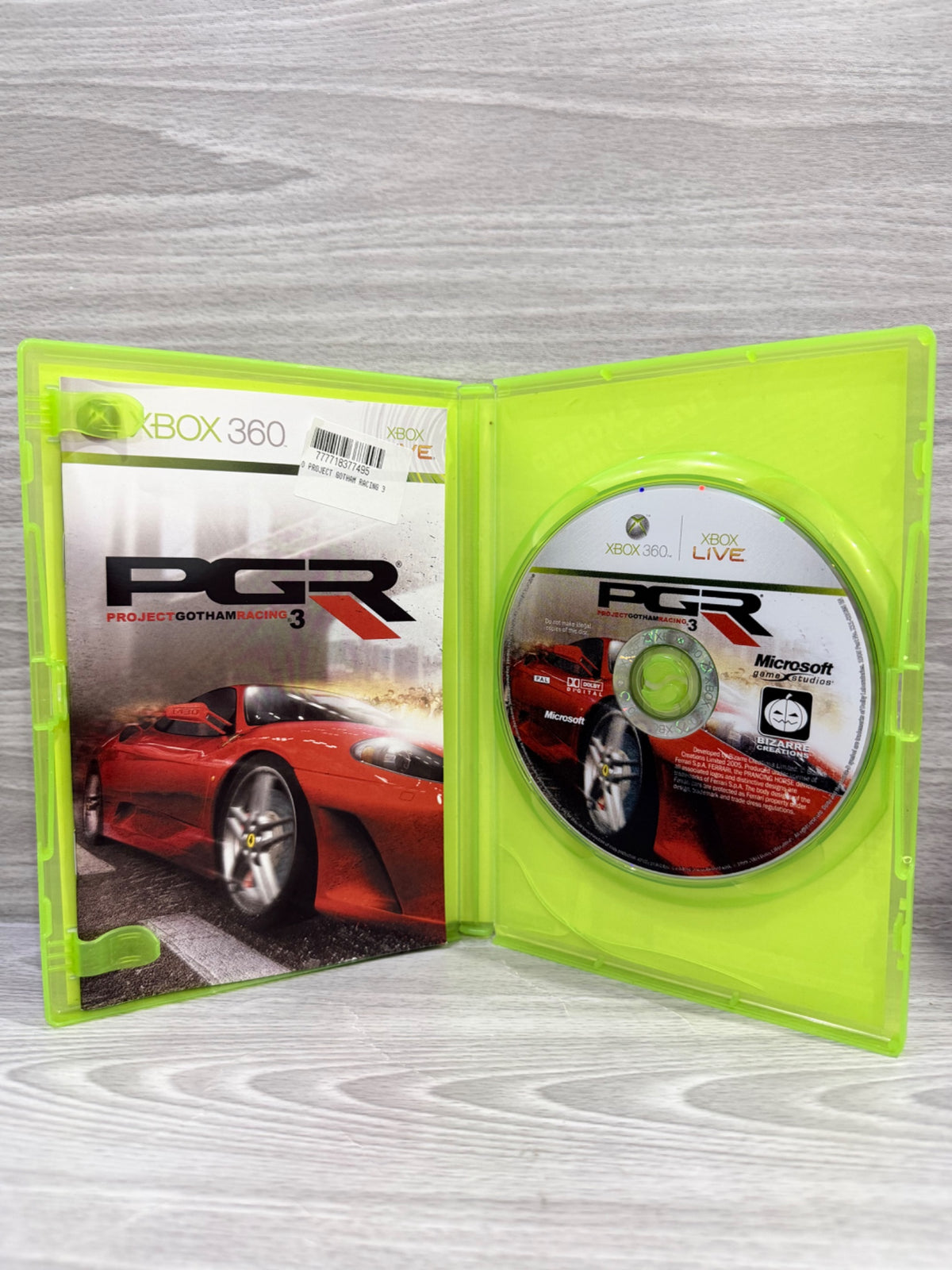 Project Gotham Racing 3 Microsoft Xbox 360 Complete With Manual PAL UK Tested