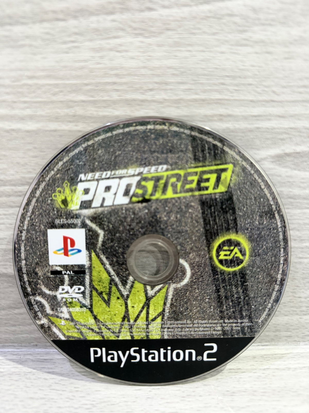 Need For Speed - Pro Street Sony PlayStation 2 Disc Only PAL UK Tested Working