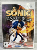 Sonic And The Secret Rings Nintendo Wii Complete With Manual PAL UK Tested