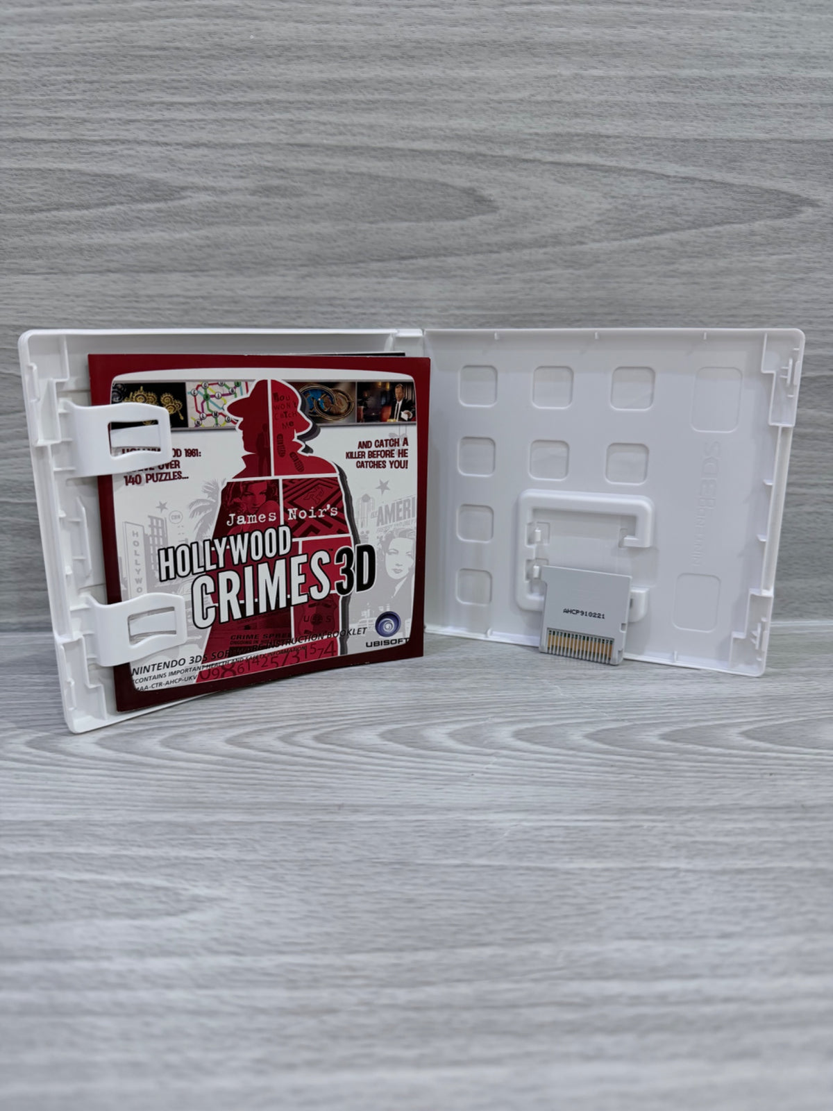 James Noir's Hollywood Crimes Nintendo 3DS Complete With Manual PAL UK Tested