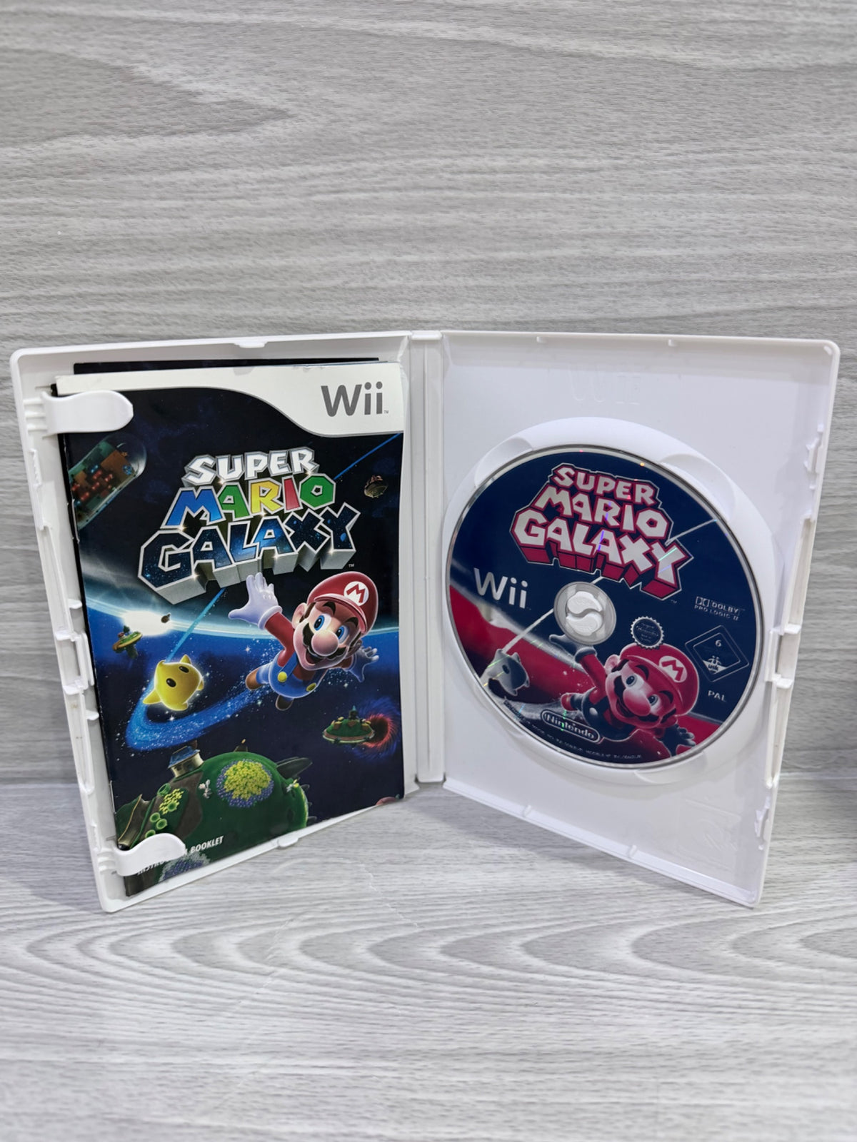 Super Mario Galaxy Nintendo Wii Complete With Manual PAL UK Tested Working