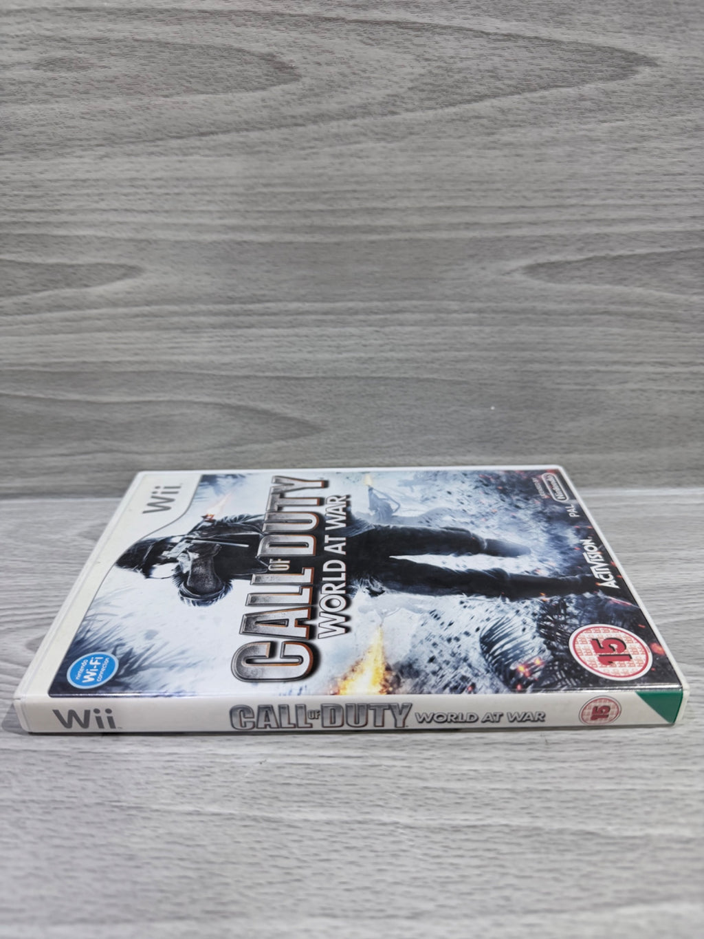 Call Of Duty World At War (15) Nintendo Wii Complete With Manual PAL UK Tested
