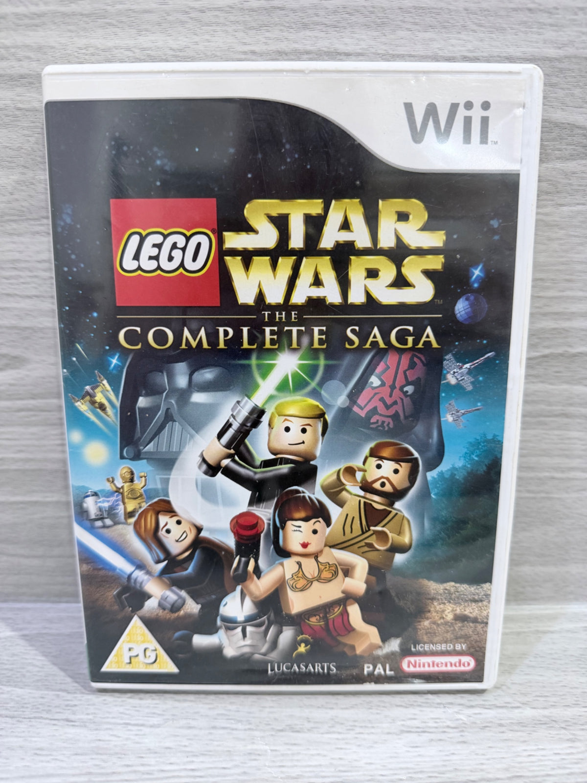 Lego Star Wars Complete Saga Nintendo Wii Complete With Manual PAL UK Tested