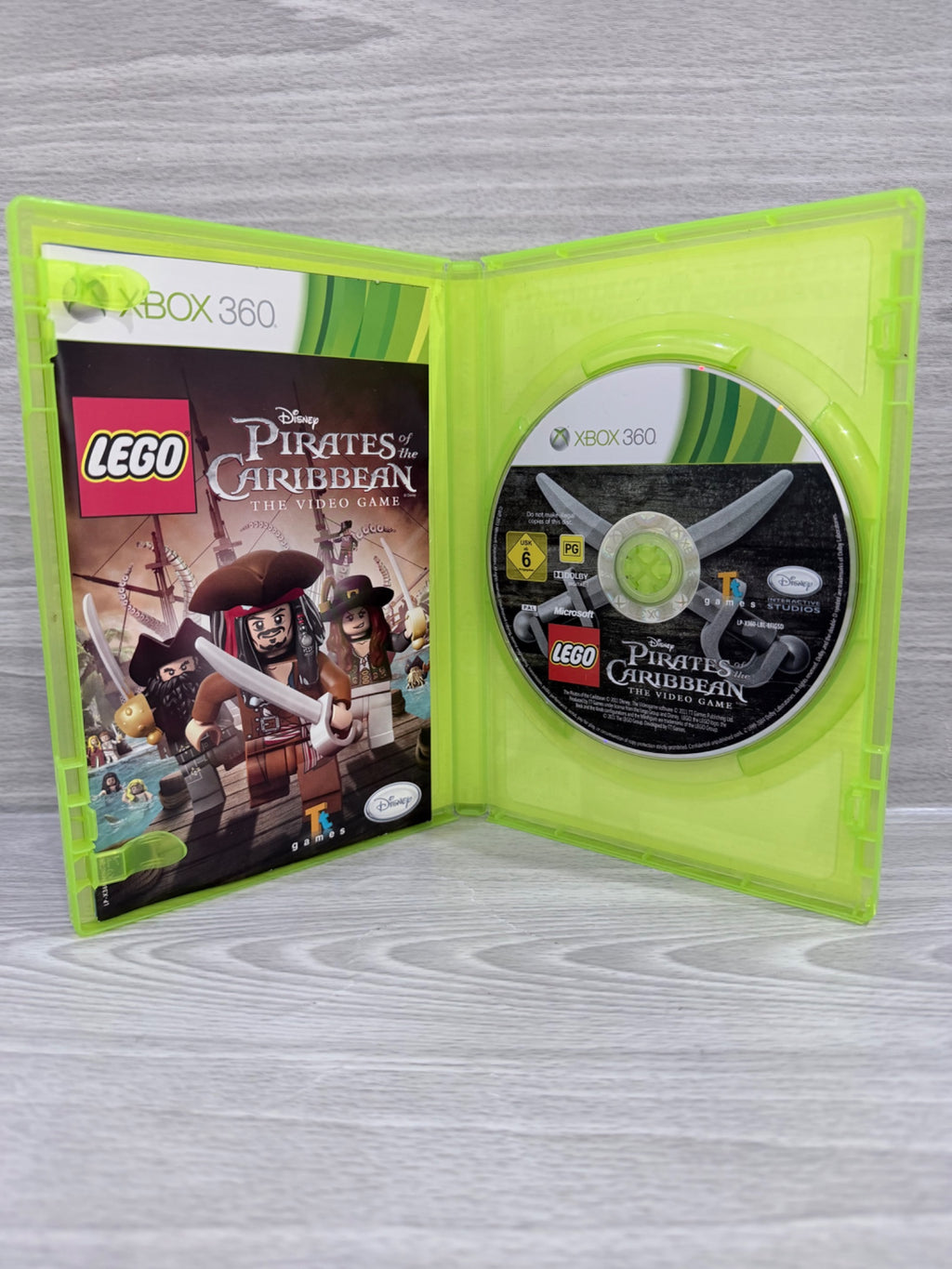 Lego: Pirates Of The Caribbean Xbox 360 Complete With Manual PAL UK Tested