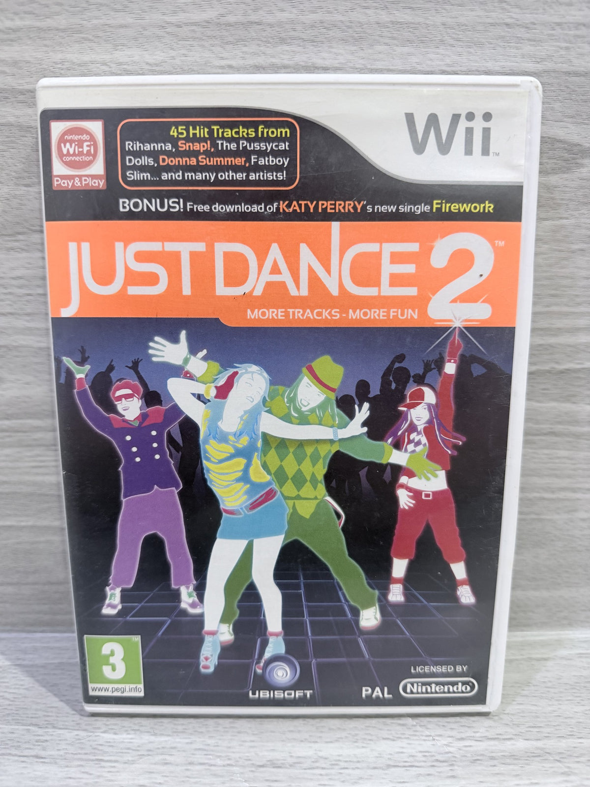 Just Dance 2 Nintendo Wii Complete With Manual PAL UK Tested Working