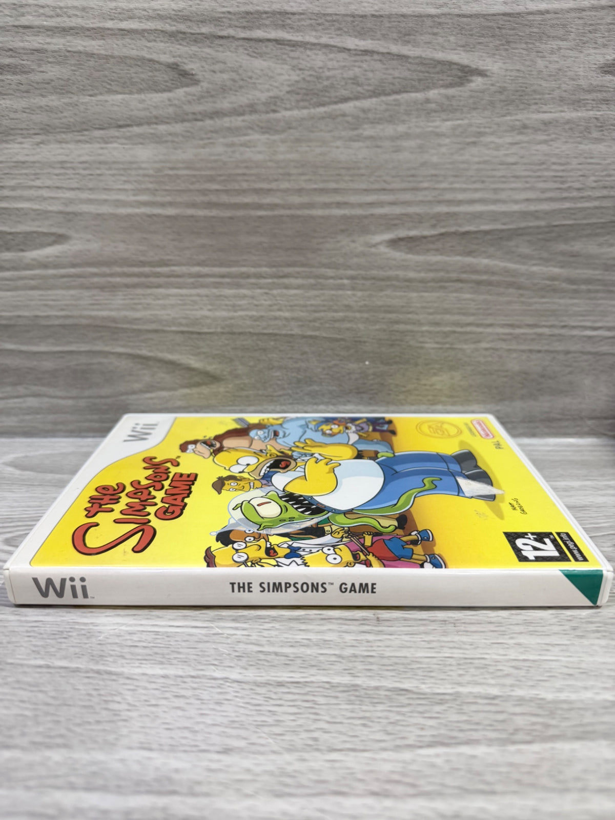 Simpsons Game, The Nintendo Wii Complete With Manual PAL UK Tested Working