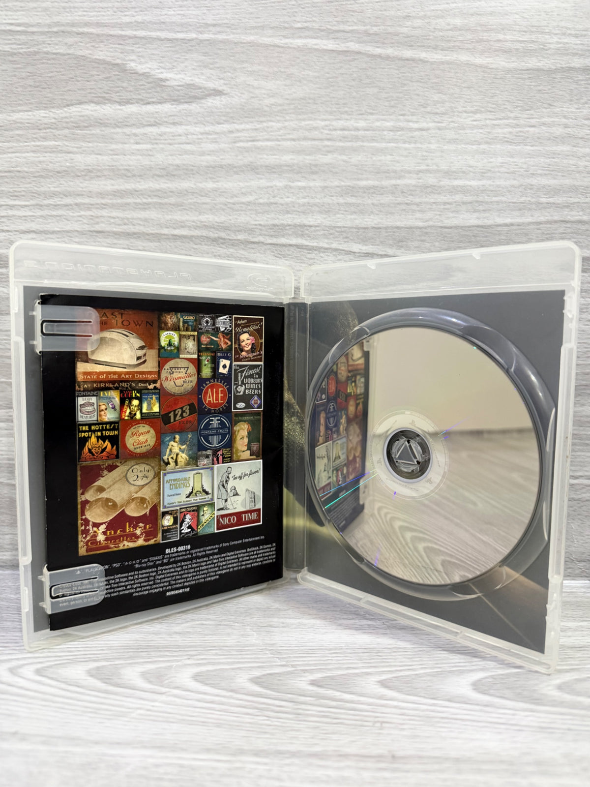 Bioshock (18) Sony PlayStation 3 Complete With Manual PAL UK Tested Working