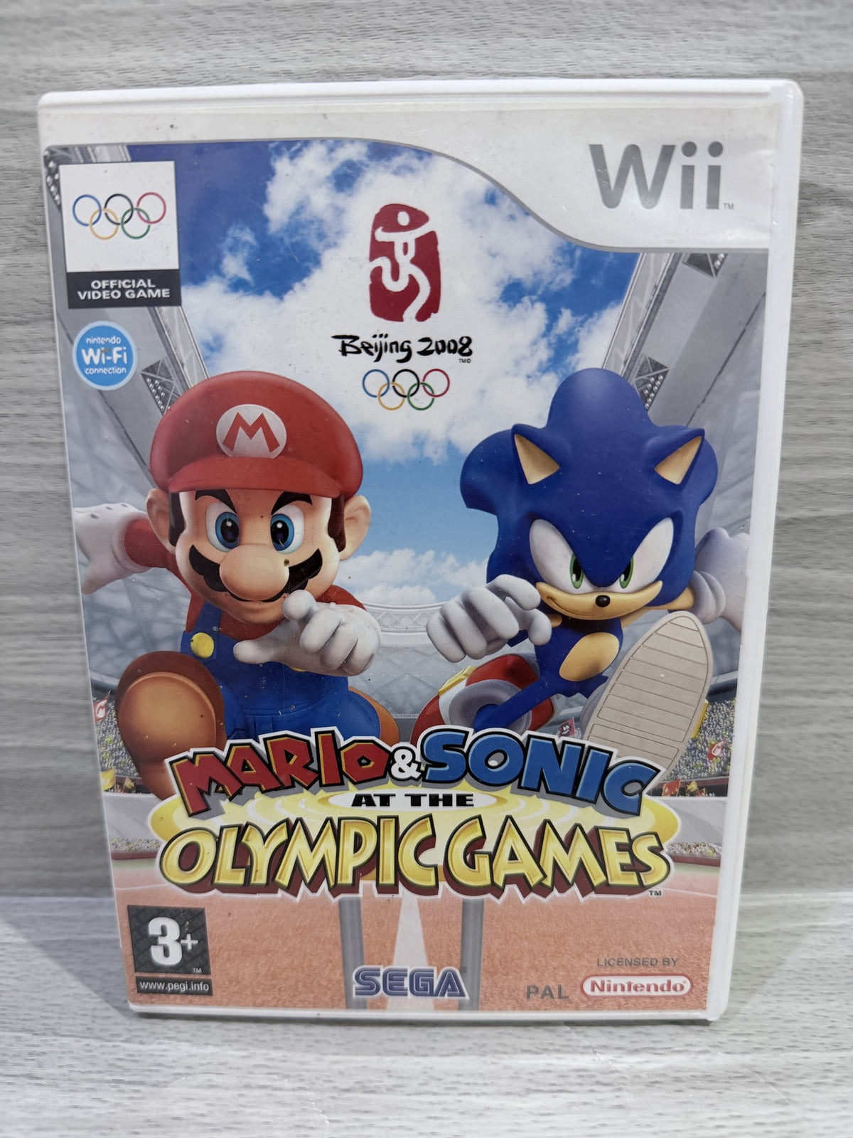 Mario & Sonic at the Olympic Games Wii Complete With Manual PAL UK Tested
