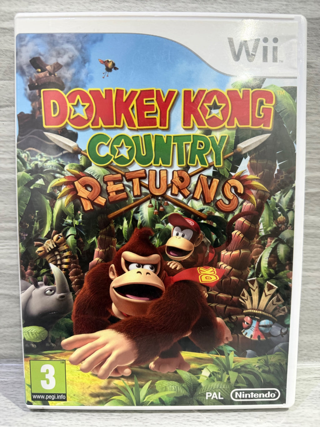 Donkey Kong Country Returns Nintendo Wii Complete With Manual PAL UK Tested