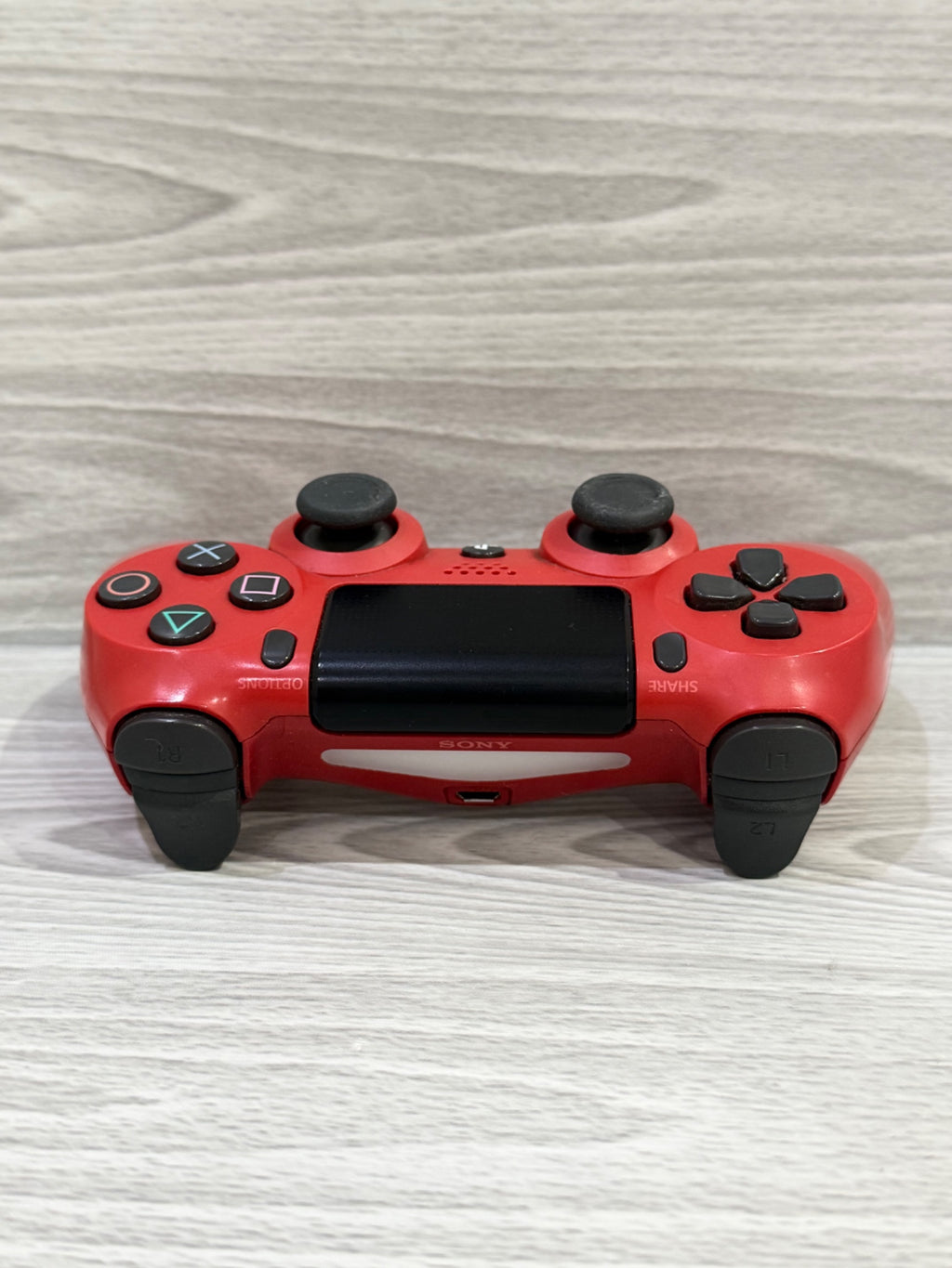 Sony PlayStation 4 Original 500GB White Console Genuine Red Controller Tested