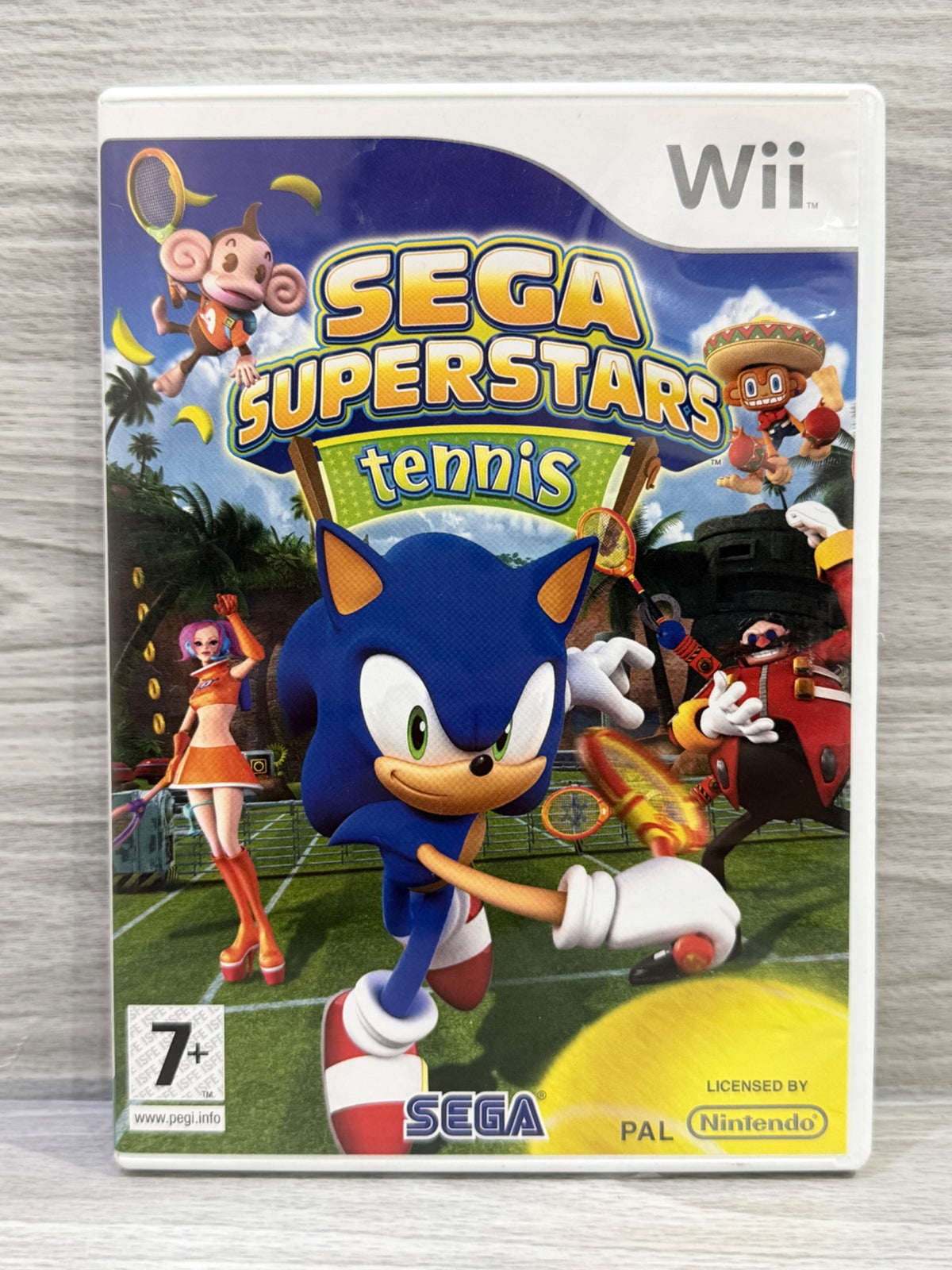 Sega Superstars Tennis Nintendo Wii Complete With Manual PAL UK Tested Working