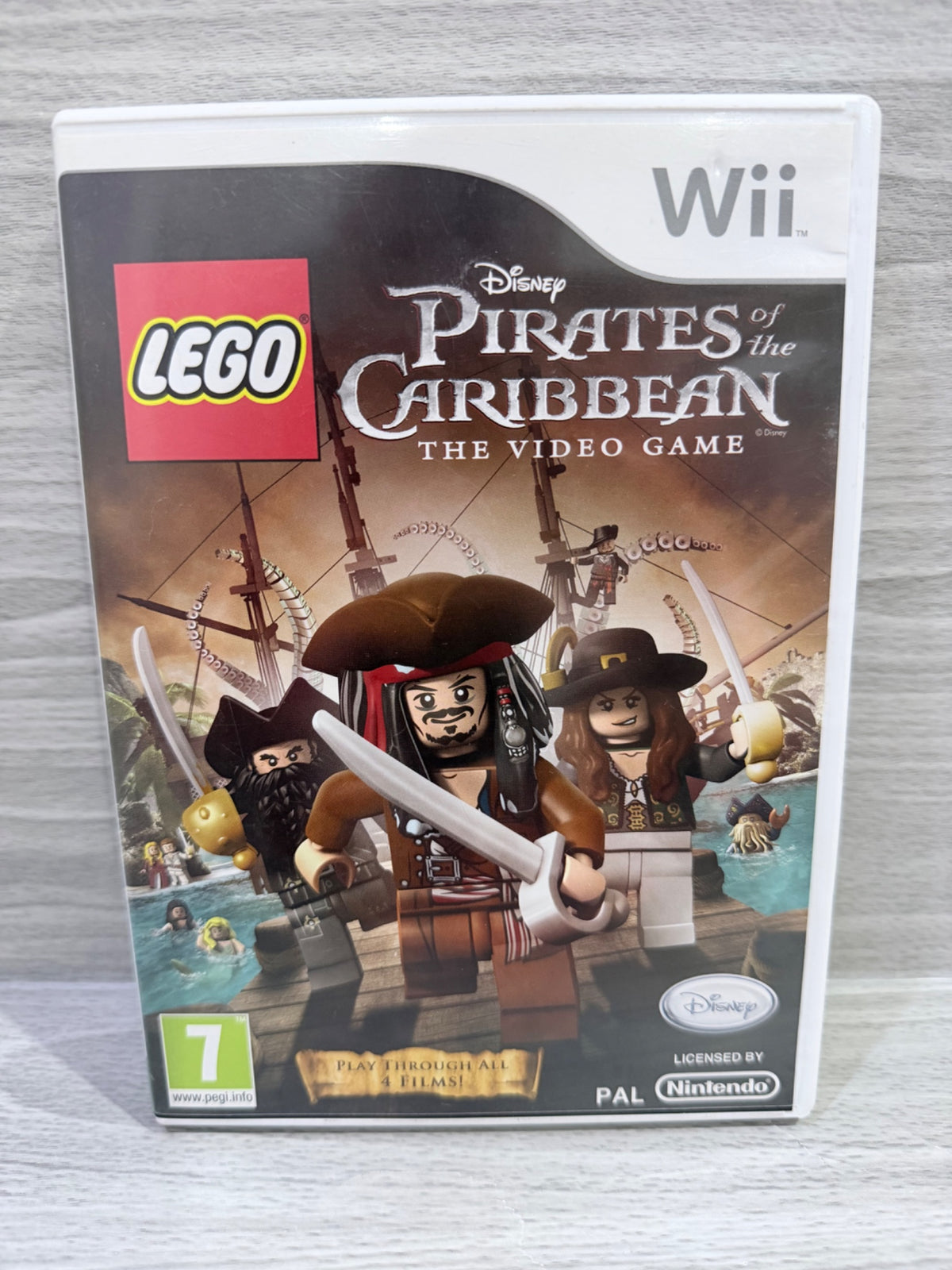 Lego Pirates Of The Caribbean Nintendo Wii Complete With Manual PAL UK Tested