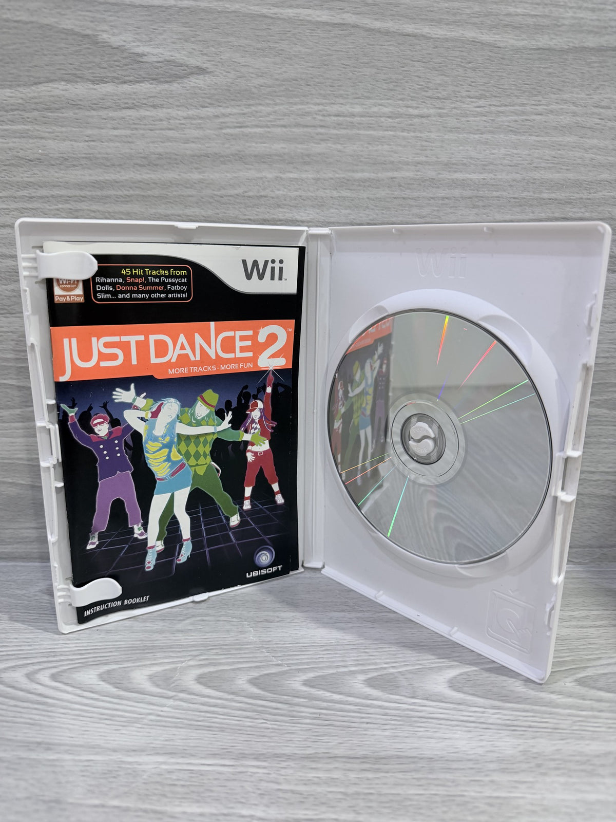 Just Dance 2 Nintendo Wii Complete With Manual PAL UK Tested Working