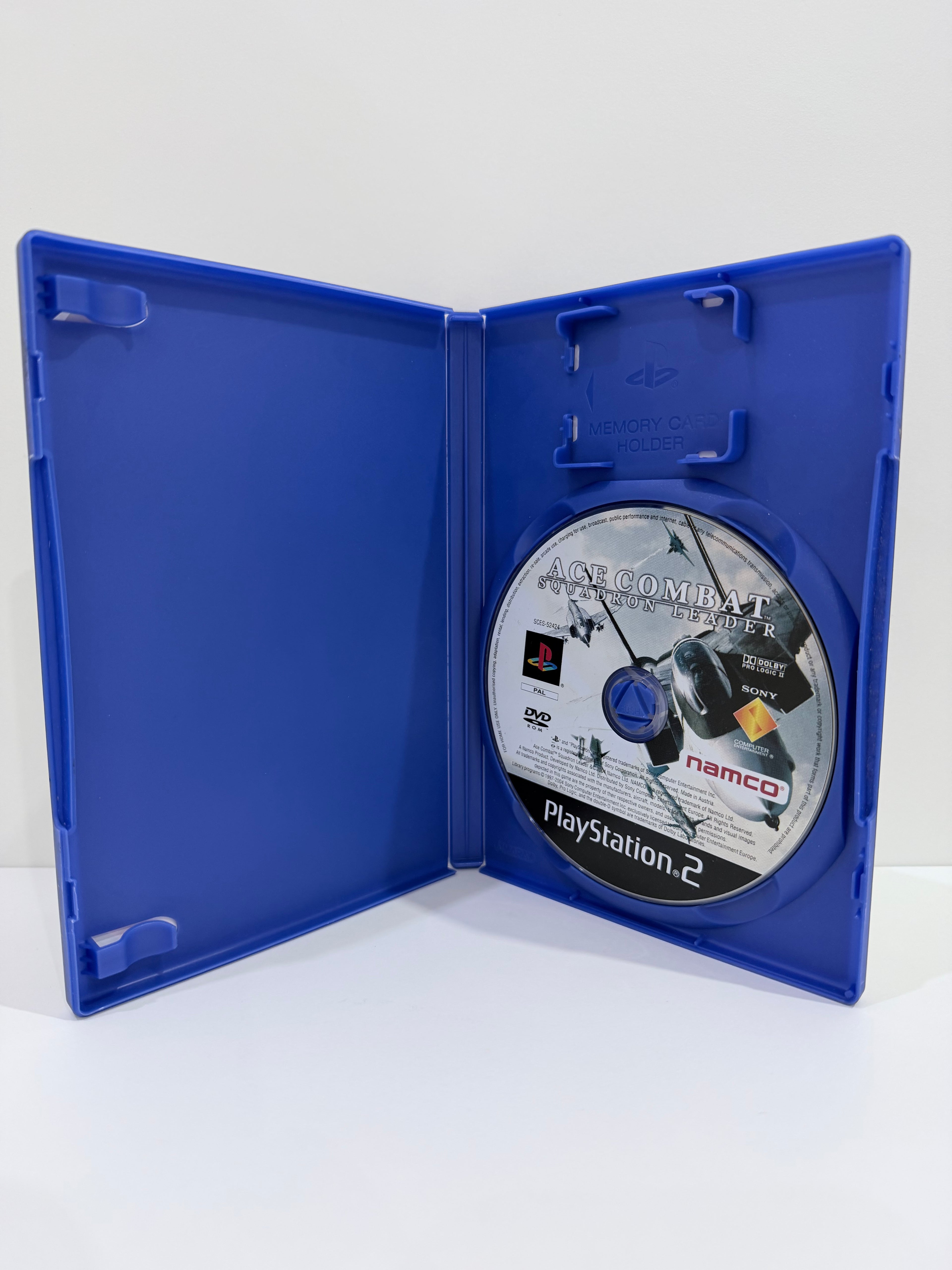 Ace Combat - Squadron Leader Sony PlayStation 2 No Manual PAL UK Tested Working